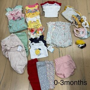 Baby Clothing Bundle 0-3 Months